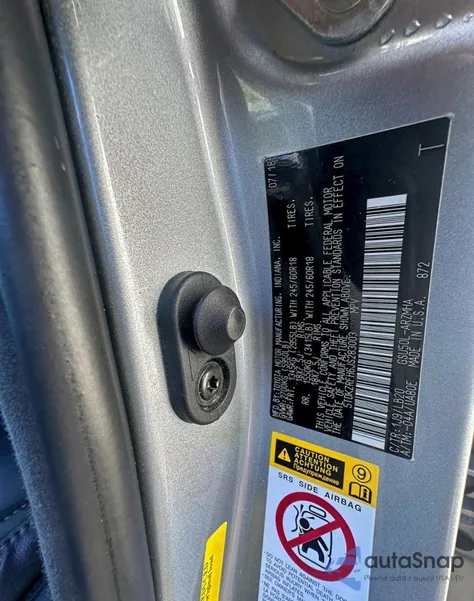 2018 Toyota Highlander Se из США, поврежденный, VIN 5TDKZRFH6JS283003